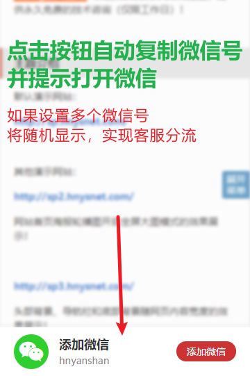  Yanque adds customer service WeChat and constantly prompts people to add friends Z blogPHP WeChat customer service plug-in Z blogPHP Page 2