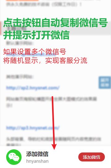 燕雀 添加客服微信 不断提示有人加好友 Z blogPHP 微信客服插件 Z blogPHP  第2张